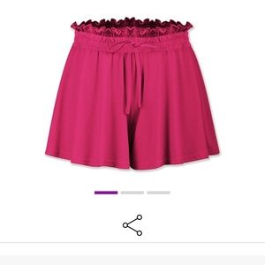 Pink Paper Bag Short Small, NEVER WORN